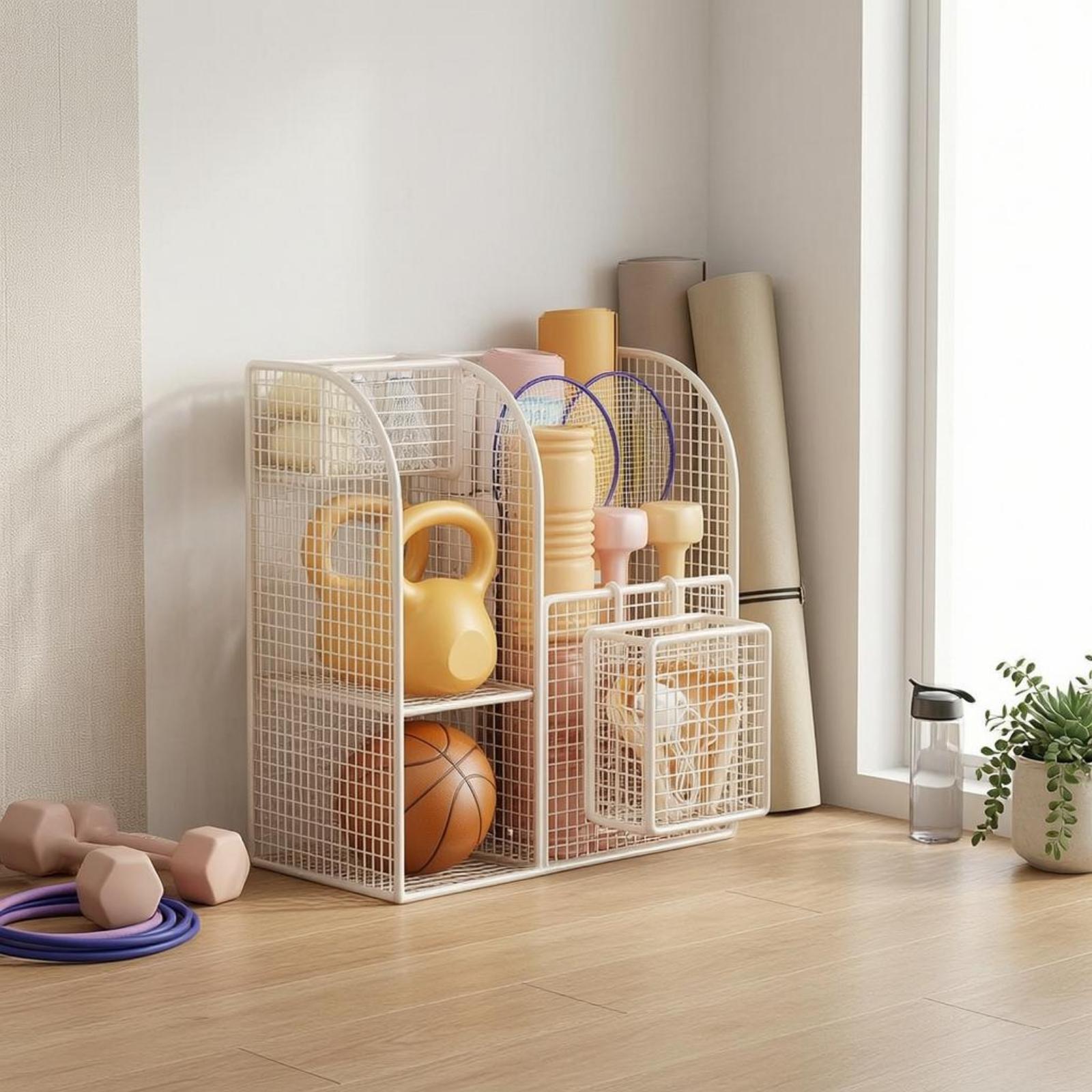 Multi Section Metal Wire Stora - Sports Equipment Home ulasan dan harga