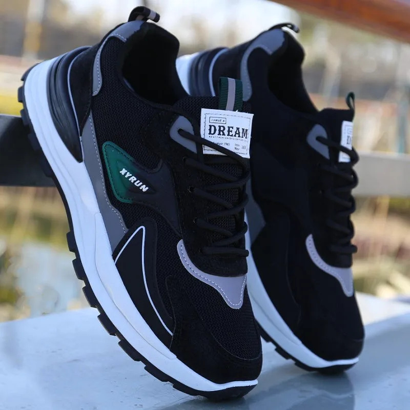 Fashion Men Shoes Versatile Me - Sports Equipment Brand ulasan dan harga