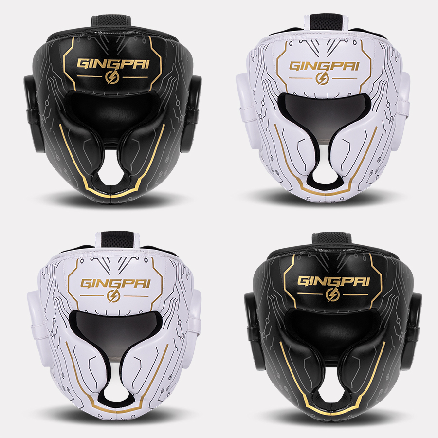 Full-covered Pu Boxing Helmet  - Sports Equipment Kids ulasan dan harga