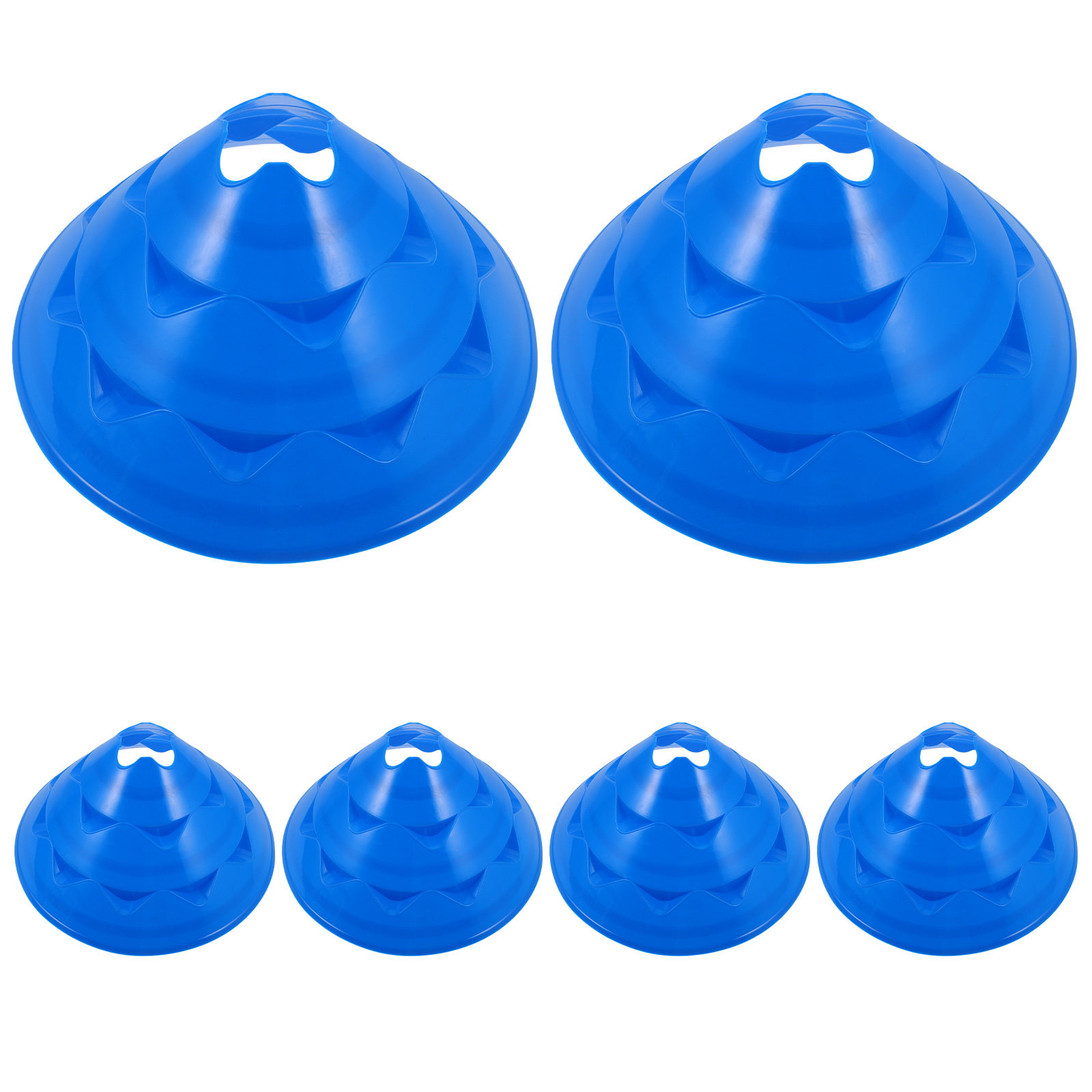 6Pcs Soccer Training Cones Foo - Sports Equipment Football ulasan dan harga
