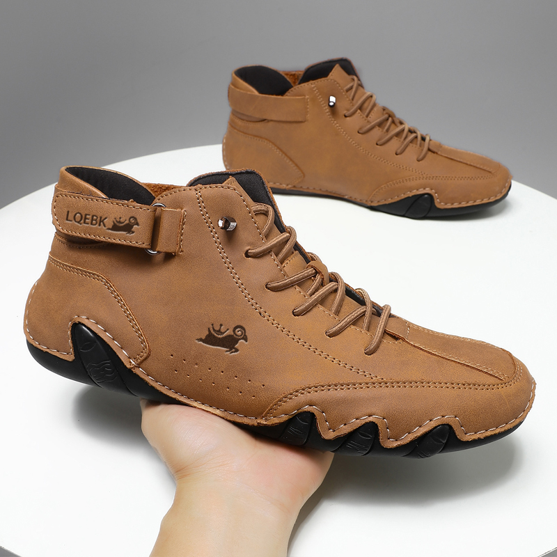 Leather Shoes for Men Casual S - Sports Equipment Brand ulasan dan harga