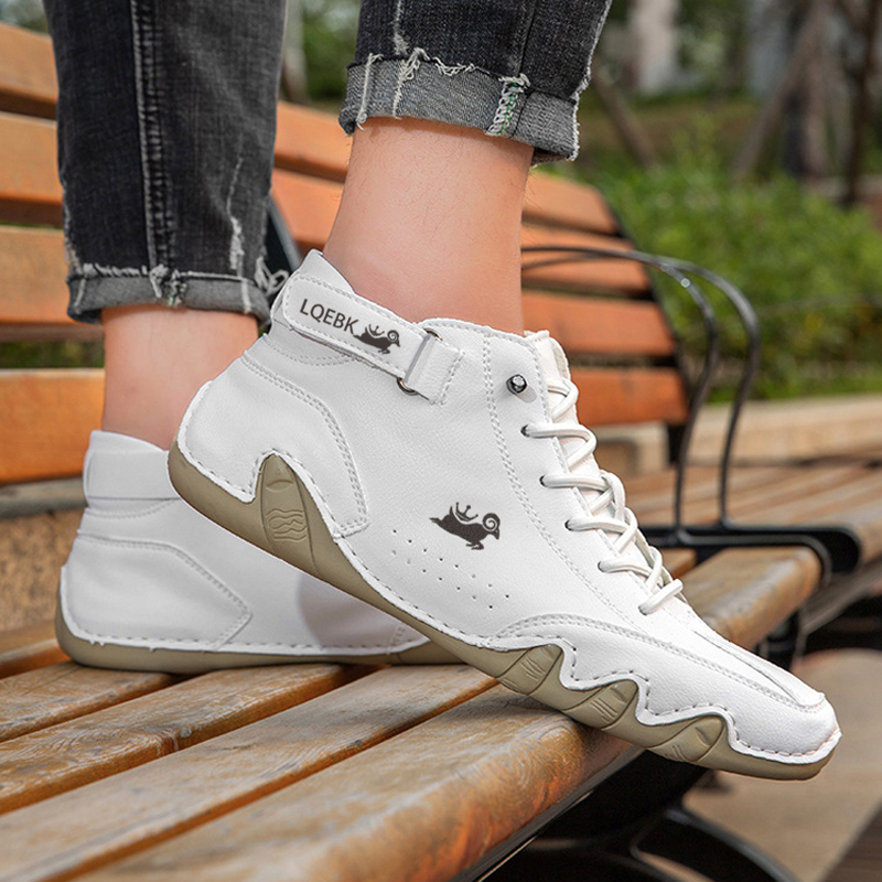 Leather Shoes for Men Casual S - Sports Equipment Brand ulasan dan harga