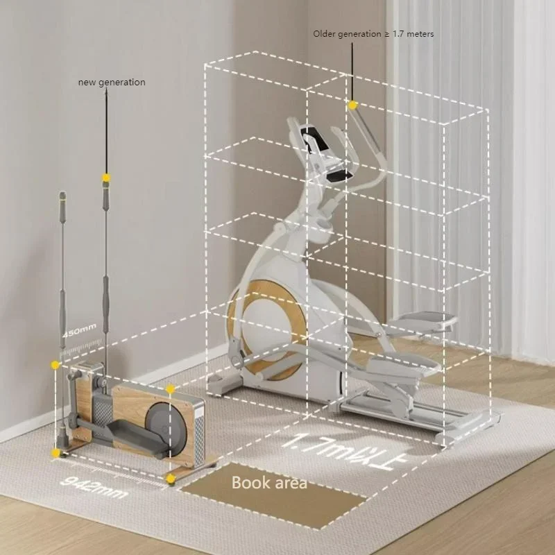 Elliptical Machine Small Woode - Sports Equipment Home ulasan dan harga