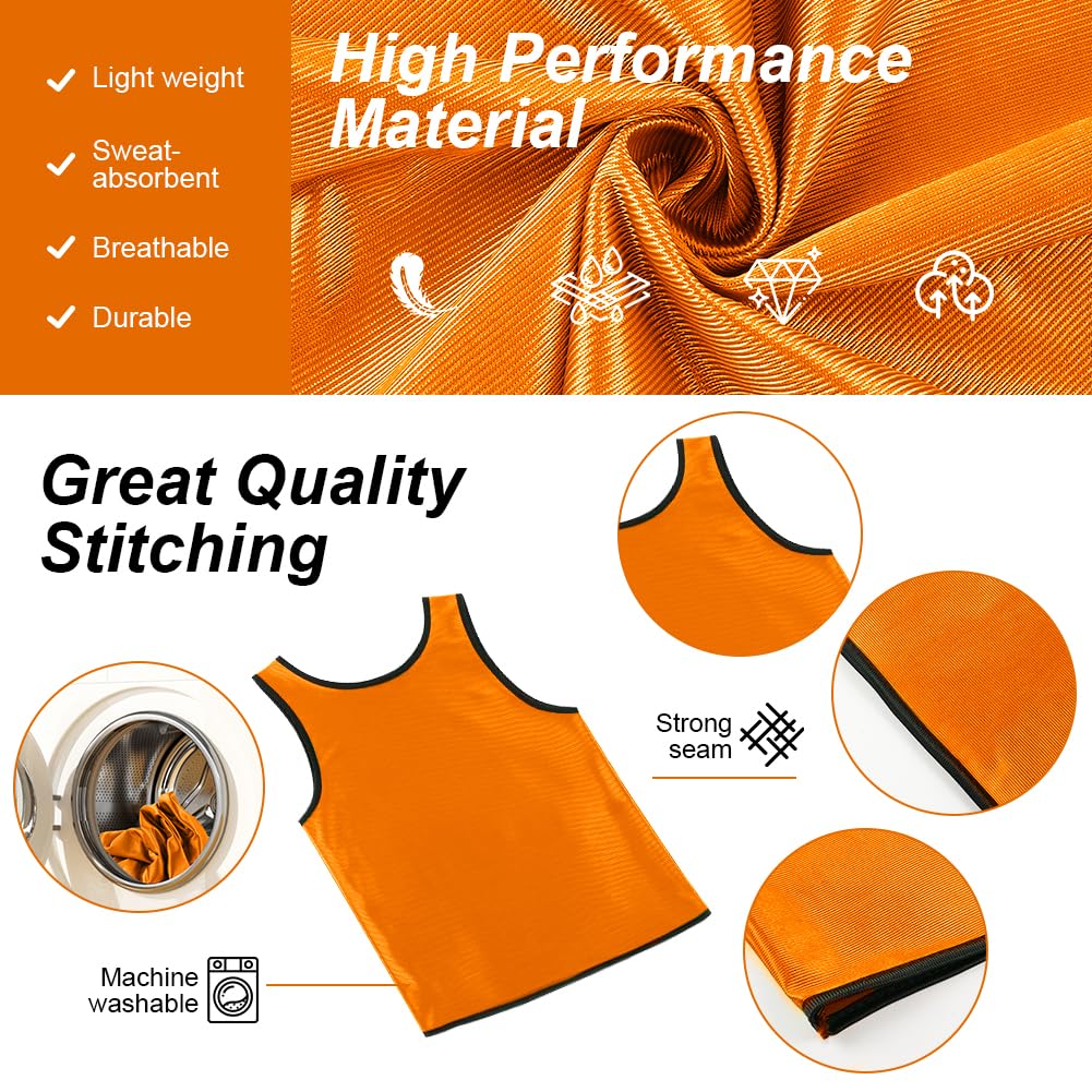 12PCS Football Training Vest B - Sports Equipment Jersey ulasan dan harga